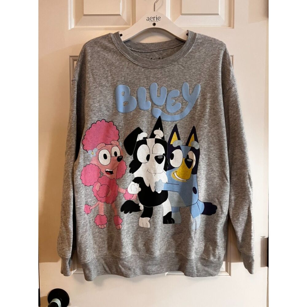 Bluey Best Buddies Crewneck Sweatshirt - Large